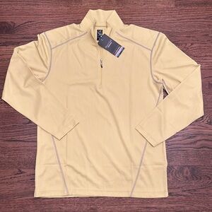 Dri fit yellow rivers end size medium